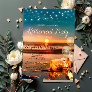 Invitation Balloons Sunset Beach, Retraite des vins I