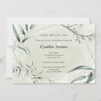 Invitation Bamboo Zen