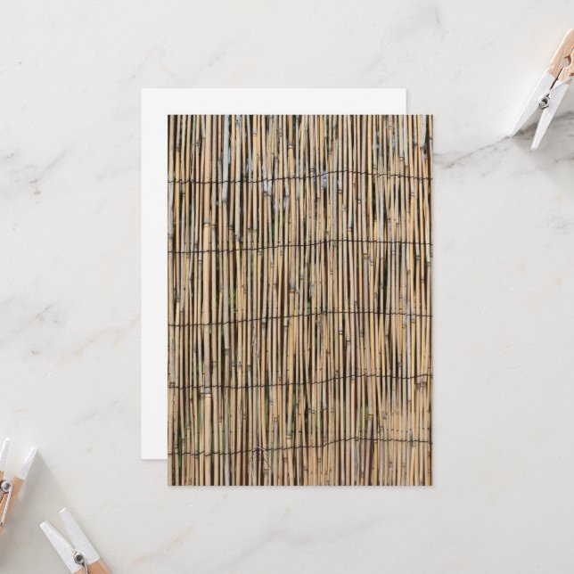 Invitation Bambou (Devant/Arrière en situation)