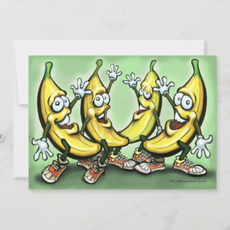 Invitation bananes