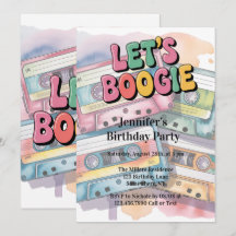 Bande Cassette Rétro Faisons la Boogie Fête d'Anni