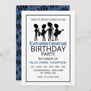 Invitation Bande extraterrestre, Anniversaire