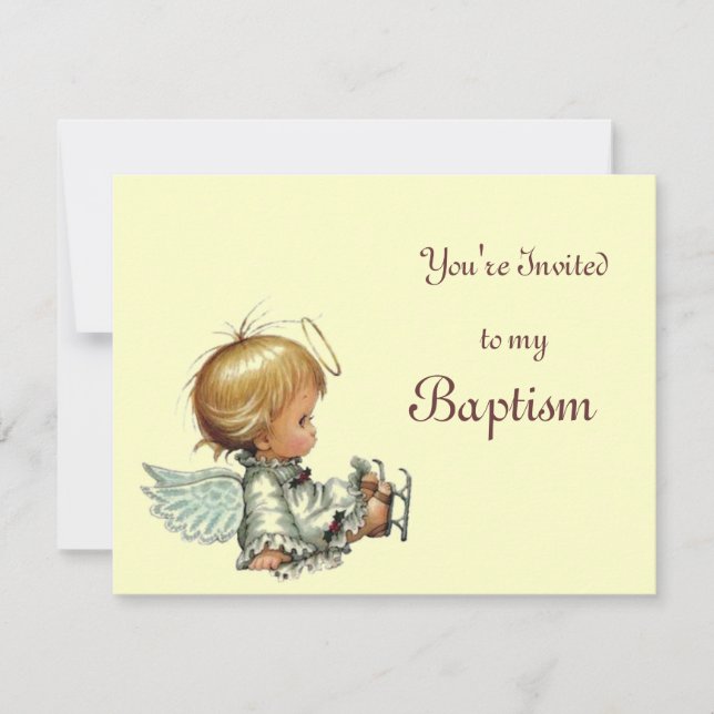 Invitation Baptême (Devant)