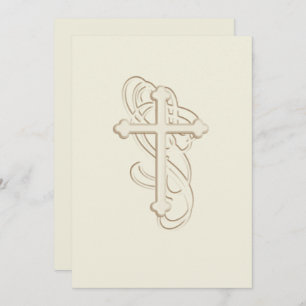 Invitation Baptême d'invitation / 1ère communion / Confirmati