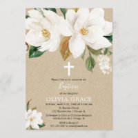 Baptême floral blanc de neutre de genre de