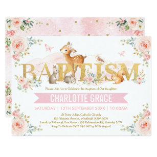 Invitations Faire Part Animaux De Foret Zazzle Fr