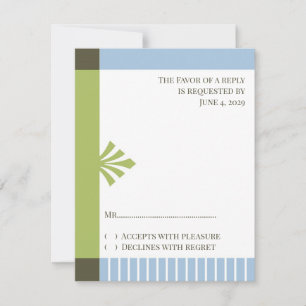 Invitation Baptême RSVP
