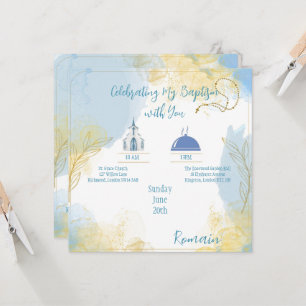 Invitation  Baptism Celebration 