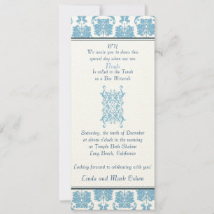 Invitation Bar Mitzvah