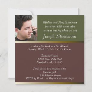 Invitation Bar Mitzvah