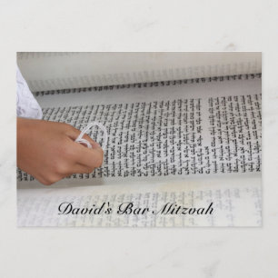 Invitation Bar Mitzvah/Bat Mitzvah