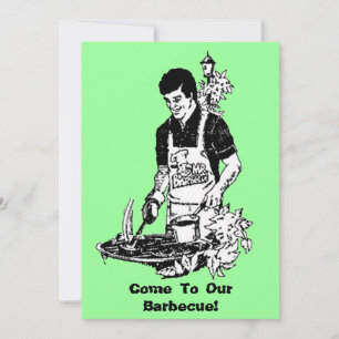 Invitation Barbecue Party
