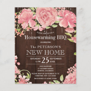 Invitation barbecue pour pendaison de crémaillère 