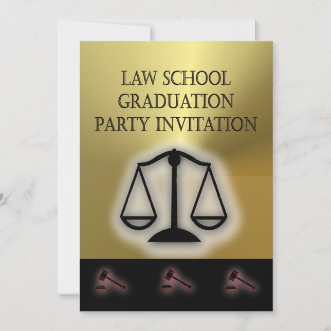 Invitation Barème de l'Invitation de la Fête de Diplôme de Dr (Devant)