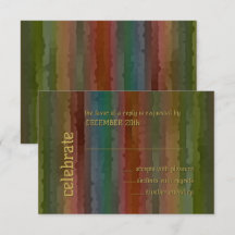 Barre Mitzvah Earth Tone Streets RSVP