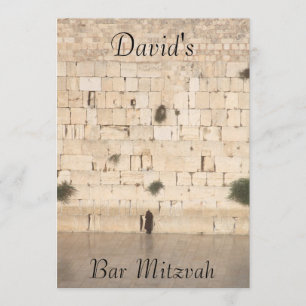 Invitation Barre Mitzvah/invitation de bat mitzvah