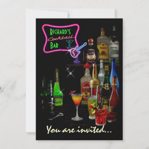Invitation Barre personnalisable