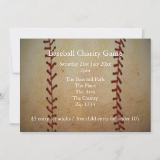 Invitation Baseball