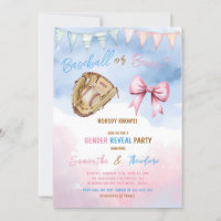 Baseball ou Bows Il ou elle Genre Revevela Party
