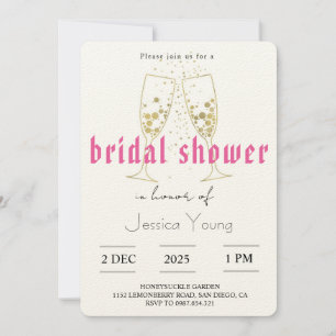 Invitation Bash de mariage & Appel cocktail mariage