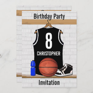 Invitations De Basket Ball Anniversaires Zazzle Fr