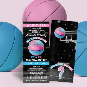 Invitation Basket-ball Sexe Reveillez Billets