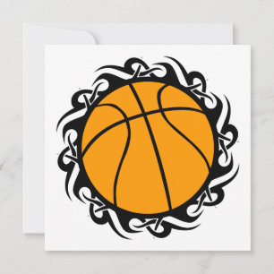 Invitation basketball tribal