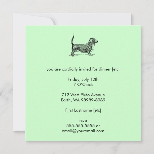 Invitation Basset_Hound (Devant)