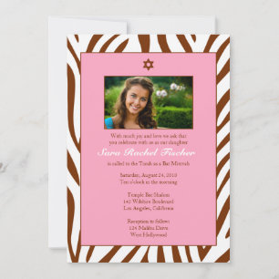 Invitation Bat mitzvah