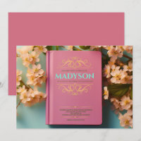 Bat mitzvah de couverture de livre vintage