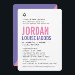 Invitation BAT MITZVAH moderne moderne base audacieux coloré<br><div class="desc">par kat massard >>> kat@simplysweetPAPERIE.com <<< CONTACTEZ-MOI pour un libellé personnalisé ou pour ajouter des lignes en hébreu Aimez le design, mais souhaitez voir quelques changements - un autre jeu de couleurs, un autre produit, ajoutez une photo ou adapté pour une occasion différente - pas de souci contactez-moi - Je...</div>