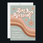 Invitation Bat mitzvah rétro super<br><div class="desc">Peut être customisé pour répondre à vos besoins. // Vous cherchez des articles correspondants ou complémentaires ? Autre papeterie de l'ensemble disponible dans la section "collections" de mon magasin. // Besoin d'aide pour customiser votre design ? Vous avez d'autres idées ? N'hésitez pas à me contacter (Zoe) directement.</div>