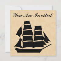 Bateau de pirate. Bateau de navigation