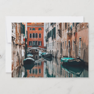 Invitation Bateaux de Venise