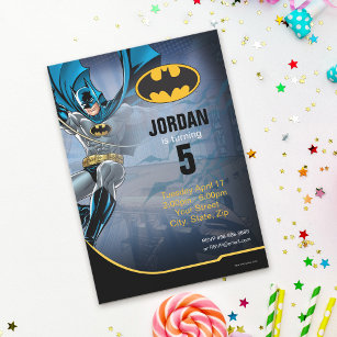 Invitation Batman   Joyeux anniversaire