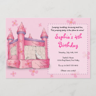 Invitation Bbony Fun - pour les filles !