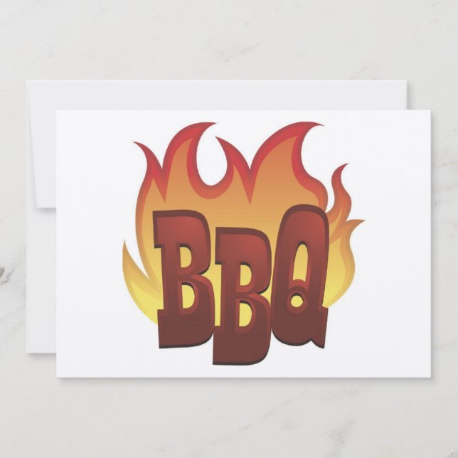 Invitation BBQ (Devant)