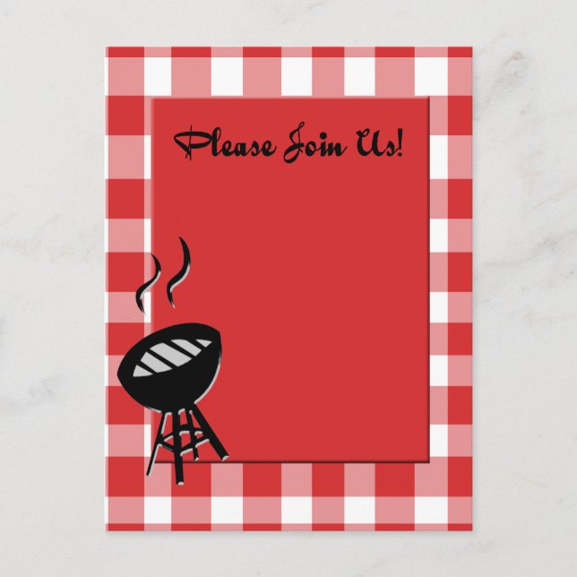 invitation bbq (Devant)