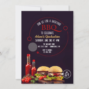 Invitation BBQ Burgers
