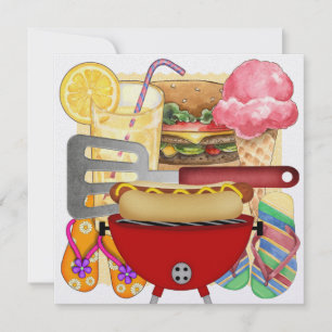Invitation BBQ Cuire