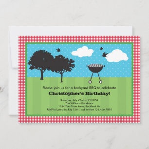 Invitation BBQ d'été