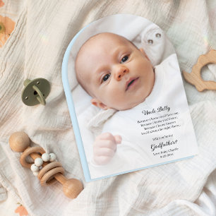 Invitation Be My Godfather Proposition Photo Arche