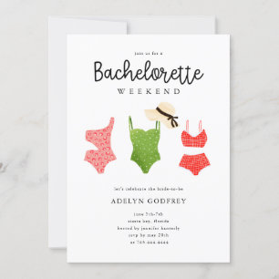 Invitation Beach Bachelorette