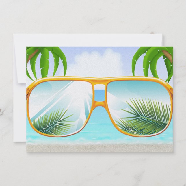 Invitation Beach Party - SRF (Devant)