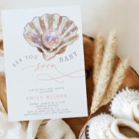 Beach Sea You Bientôt Baby shower