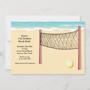 Invitation Beach Volleyball