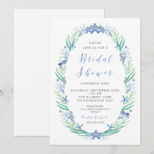 Invitation Beachy Bridal Shower