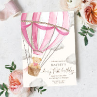 Beary First Teddy Bear Hot Air Balloon Anniversair