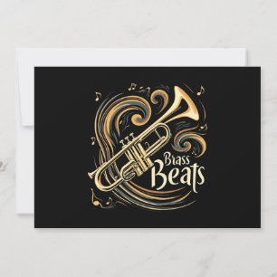 Invitation Beats en laiton Trumpet Player Groove