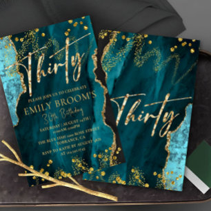Invitation Beau 30ème anniversaire